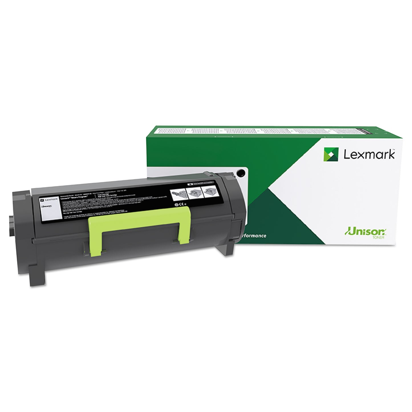 Lexmark 50F1H00 Return Program High-Yield Toner, 5,000 Page-Yield, Black