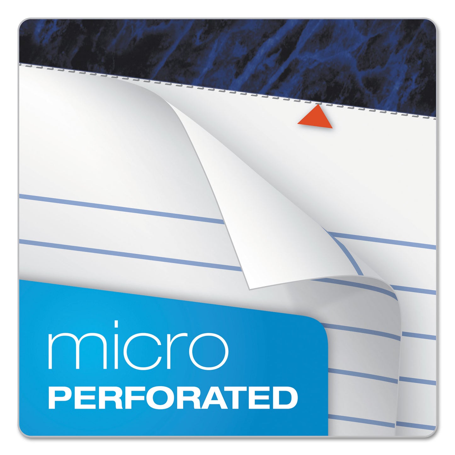 Ampad Gold Fibre Quality Writing Pads, Wide/Legal Rule, 50 White 8.5 x 11.75 Sheets, Dozen (20070)