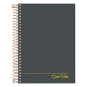 Ampad Gold Fibre Personal Notebooks, 1-Subject, Medium/College Rule, Designer Gray Cover, (100) 7 x 5 Sheets (20803)