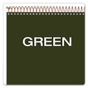 Ampad Gold Fibre Wirebound Project Notes Pad, Project-Management Format, Green Cover, 70 White 8.5 x 11.75 Sheets (20811)