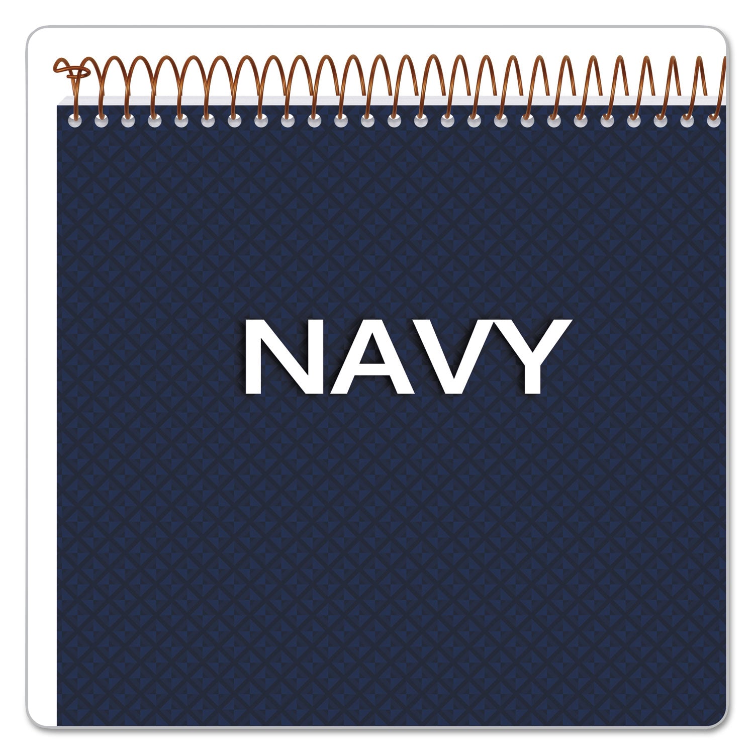 Ampad Gold Fibre Wirebound Project Notes Pad, Project-Management Format, Navy Cover, 70 White 8.5 x 11.75 Sheets (20815)