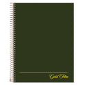 Ampad Gold Fibre Wirebound Project Notes Book, 1-Subject, Project-Management Format, Green Cover, (84) 9.5 x 7.25 Sheets (20816)