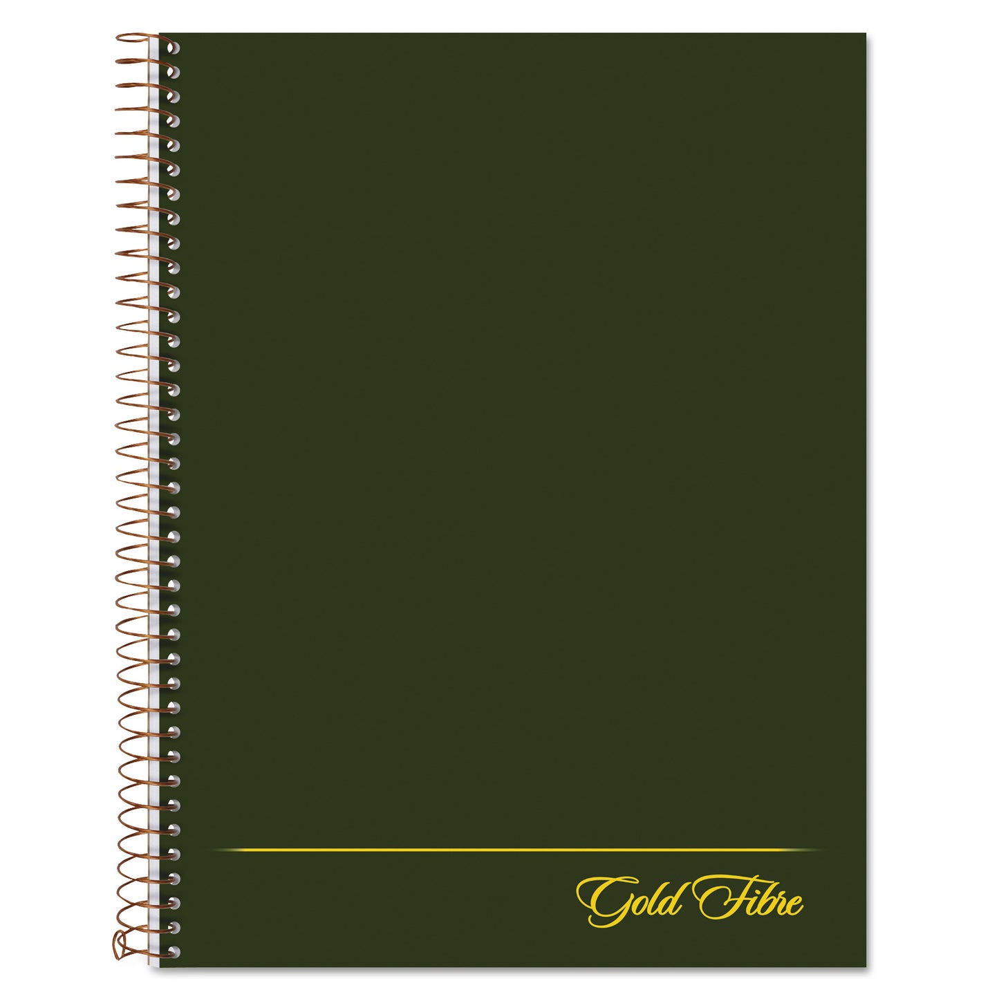 Ampad Gold Fibre Wirebound Project Notes Book, 1-Subject, Project-Management Format, Green Cover, (84) 9.5 x 7.25 Sheets (20816)