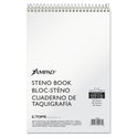 Ampad Steno Pads, Gregg Rule, Tan Cover, 60 Green-Tint 6 x 9 Sheets (25270)