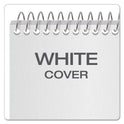 Earthwise by Ampad Recycled Reporter's Notepad, Gregg Rule, White Cover, 70 White 4 x 8 Sheets (25280)