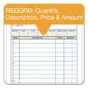 Adams Sales/Order Book, Three-Part Carbonless, 4.19 x 6.69, 50 Forms Total (TC4705)