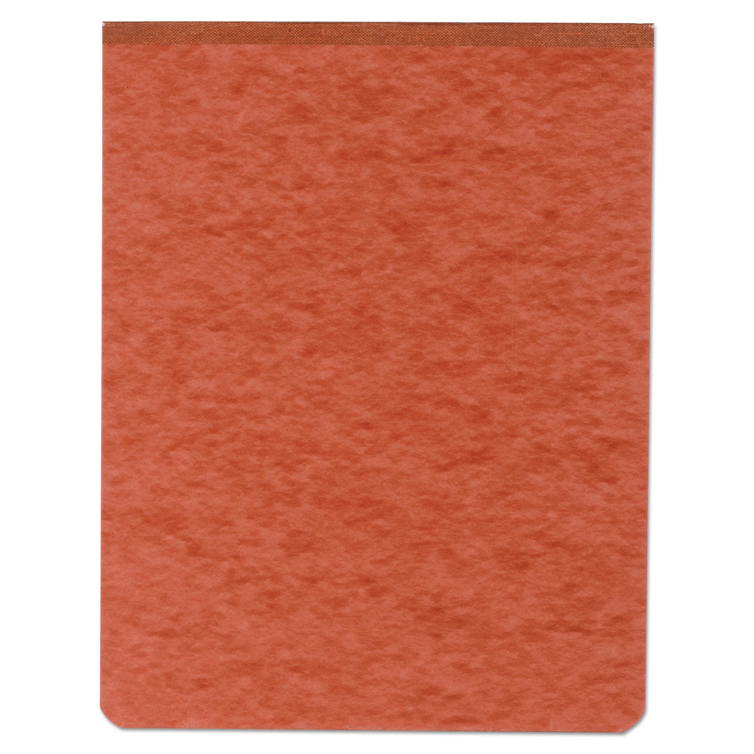 Acco Pressboard Report Cover with Tyvek Reinforced Hinge, Two-Piece Prong Fastener, 2" Capacity, 8.5 x 11, Red/Red (17928)