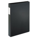 Cardinal Legal Slant D Ring Binder, 3 Rings, 1" Capacity, 14 x 8.5, Black (14232)