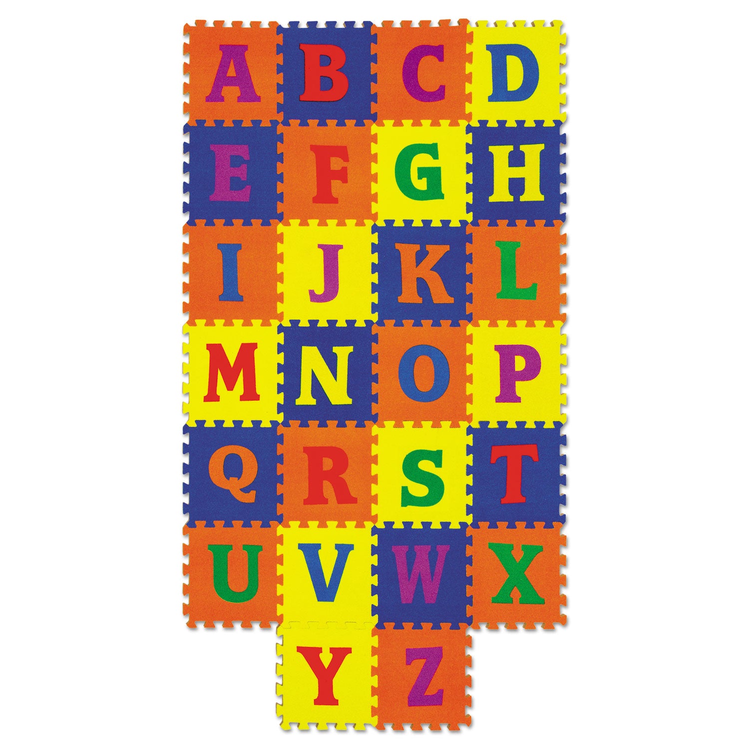 Creativity Street WonderFoam Early Learning, Alphabet Tiles, Ages 2 and Up (4353)