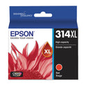 Epson T314XL820-S (314XL) Claria High-Yield Ink, 830 Page-Yield, Red