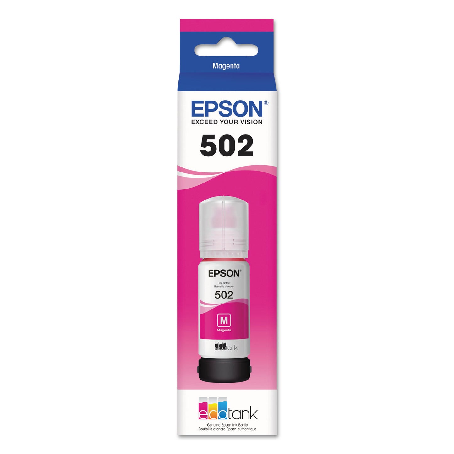Epson T502320-S (502) Ink, 6,000 Page-Yield, Magenta