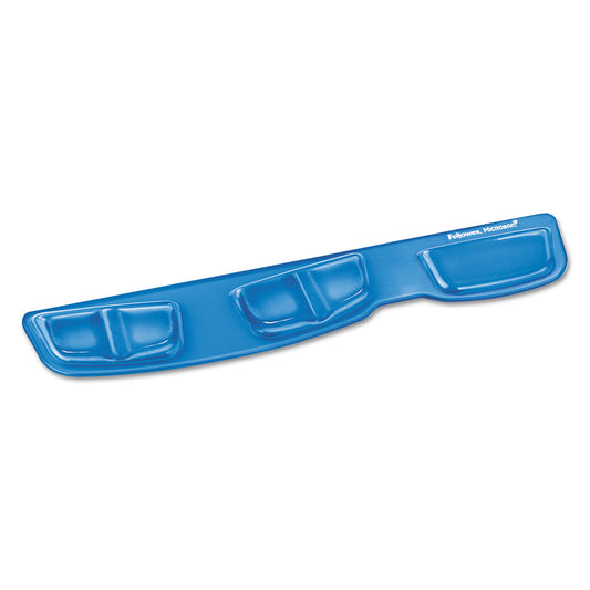 Fellowes Gel Keyboard Palm Support, 18.25 x 3.37, Blue (9183101)