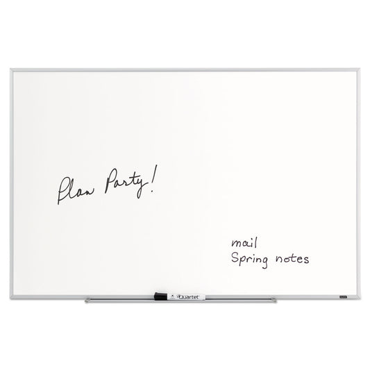 Quartet Dry Erase Board, 36 x 24, Melamine White Surface, Silver Aluminum Frame (75123)