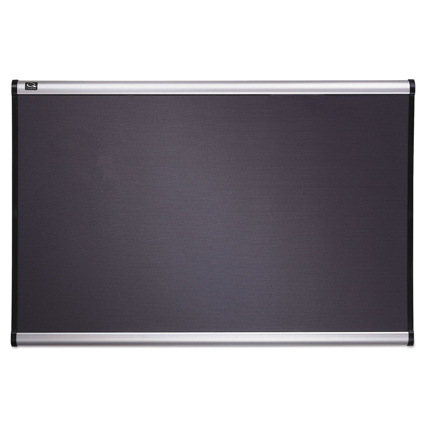 Quartet Prestige Gray Diamond Mesh Bulletin Board, 36 x 24, Gray Surface, Silver Aluminum/Plastic Frame (B443A)