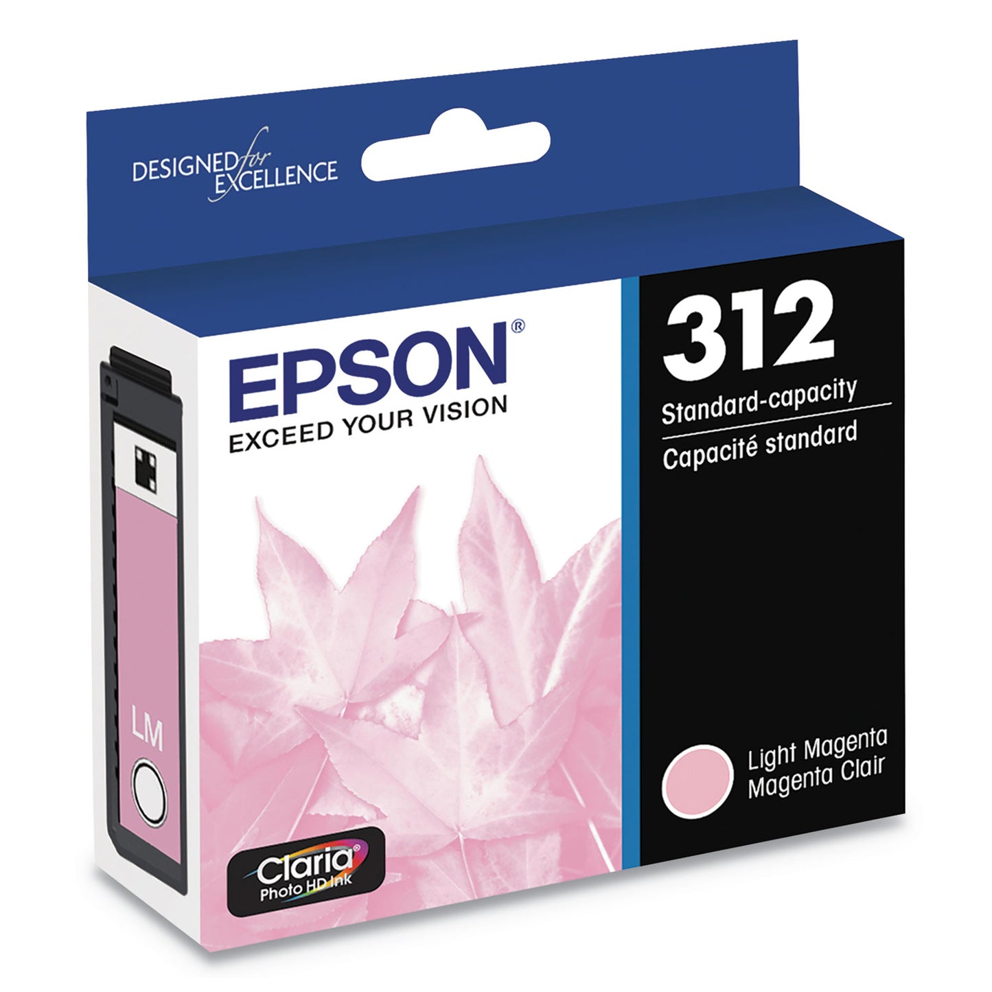 Epson T312620-S (312) Claria Ink, 360 Page-Yield, Magenta
