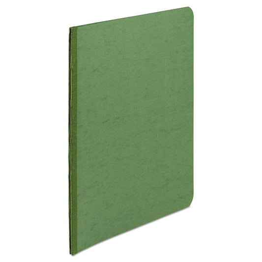 Acco PRESSTEX Report Cover with Tyvek Reinforced Hinge, Side Bound, 2-Piece Prong Fastener, 8.5 x 11, 3" Capacity, Dark Green (25076)