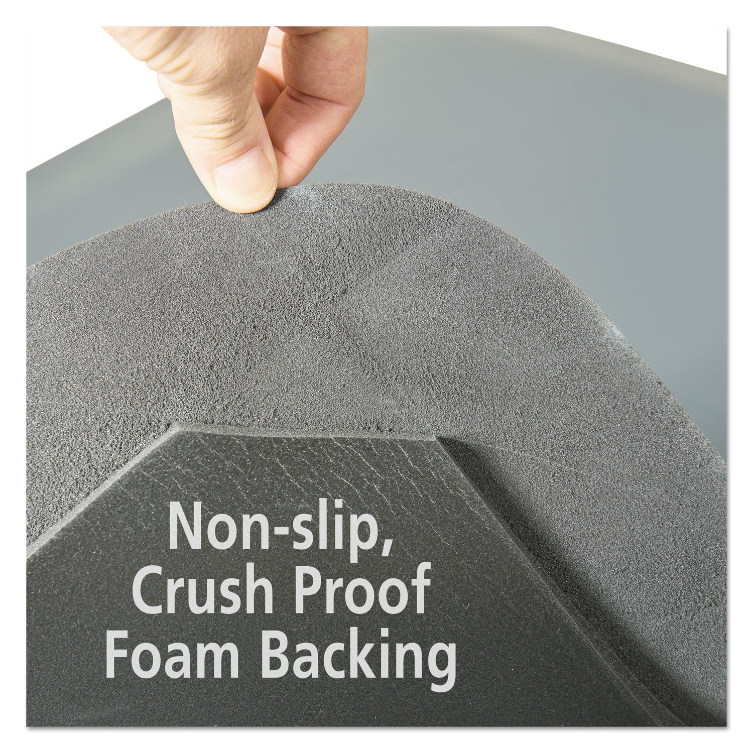 Guardian Pro Top Anti-Fatigue Mat, PVC Foam/Solid PVC, 24 x 36, Gray (44020350)