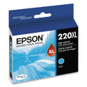 Epson T220XL220-S (220XL) DURABrite Ultra High-Yield Ink, 450 Page-Yield, Cyan
