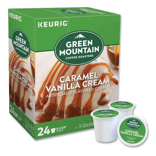 Keurig Caramel Vanilla Cream Coffee K-Cups, 24/Box (6700)