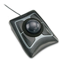 Kensington Expert Mouse Trackball, USB 2.0, Left/Right Hand Use, Black/Silver (64325)