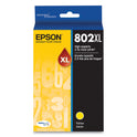 Epson T802XL420-S (802XL) DURABrite Ultra High-Yield Ink, 1,900 Page-Yield, Yellow