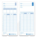 Time Clock Cards for Lathem Time 400E, Two Sides, 3 x 7, 100/Pack (E14100)