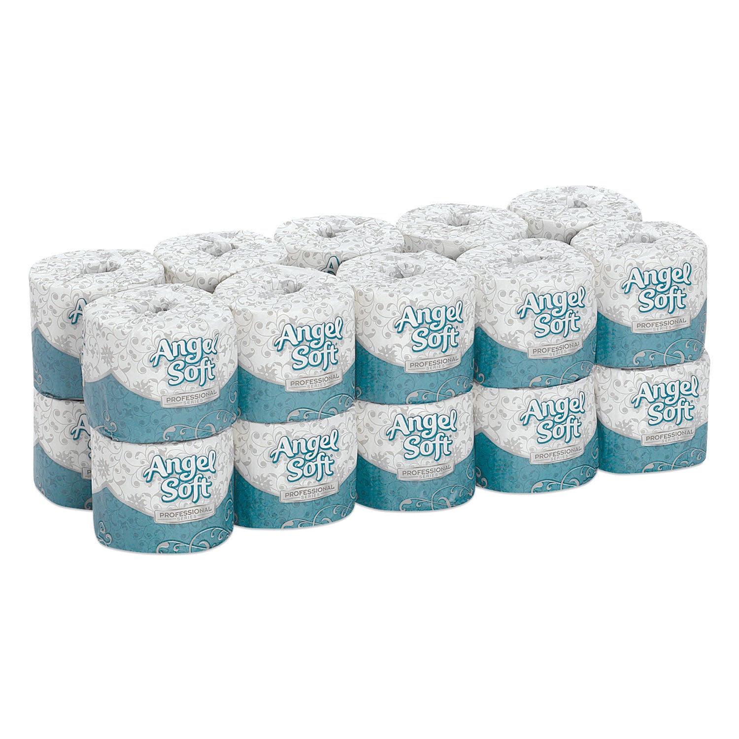 Georgia Pacific Professional Angel Soft ps Premium Bathroom Tissue, Septic Safe, 2-Ply, White, 450 Sheets/Roll, 20 Rolls/Carton (16620)