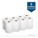 Georgia Pacific Professional SofPull Premium Junior Capacity Towel, 1-Ply, 7.8 x 14.8, White, 225/Roll, 8 Rolls/Carton (28125)