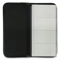 Universal Business Card Holder, Holds 160 3.5 x 2 Cards, 4.75 x 10.13, Vinyl, Black (26850)