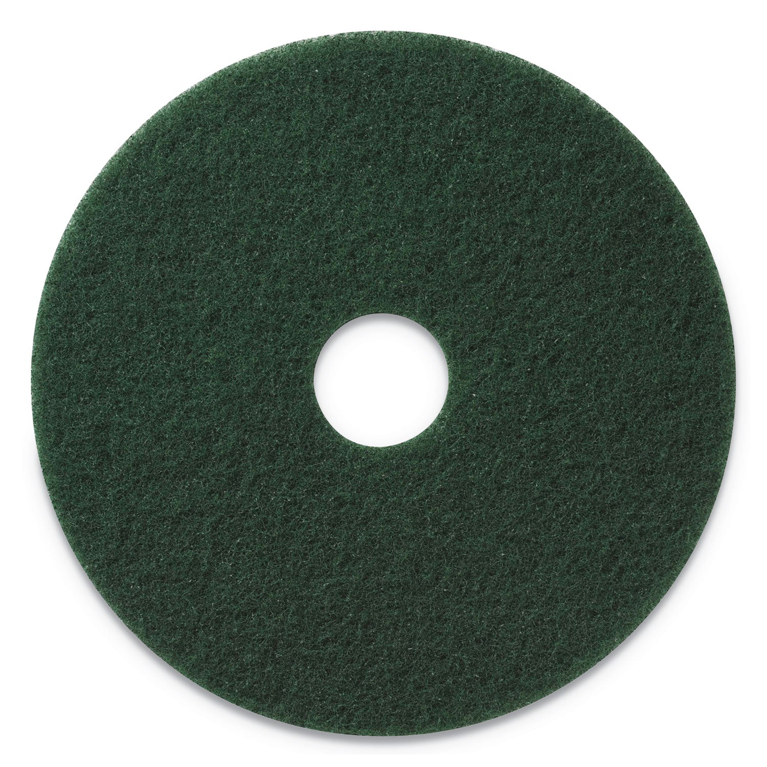 Americo Scrubbing Pads, 20" Diameter, Green, 5/Carton (400320)