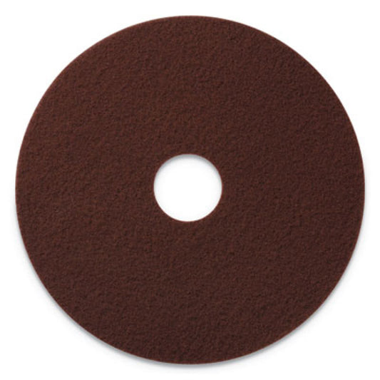 Americo EcoPrep EPP Specialty Pads, 20" Diameter, Maroon, 10/Carton (420720)