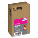 Epson T912XL320 (912XL) DURABrite Pro High-Yield Ink, 4600 Page-Yield, Magenta