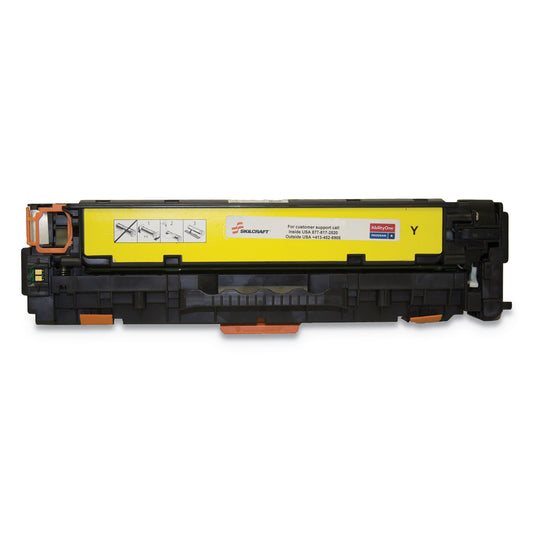 AbilityOne 7510016731195 Remanufactured CE262A (648A) Toner, 11,000 Page-Yield, Yellow