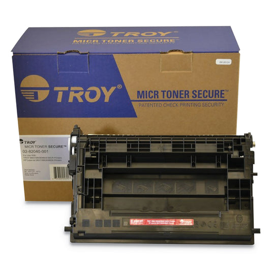 Troy 0282040001 37A MICR Toner Secure, Alternative for HP CF237A, Black