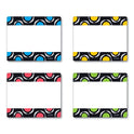 TREND Terrific Labels Name Tags, Dots Design, 3" x 2.5", Assorted Colors, 36/Pack (T68901)