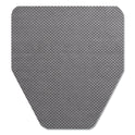 TOLCO Komodo Urinal Mat, 18 x 20, Gray, 6/Carton (220209)