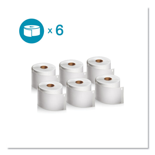 DYMO LW Shipping Labels, 2.31" x 4", White, 300 Labels/Roll, 6 Rolls/Pack (2050765)