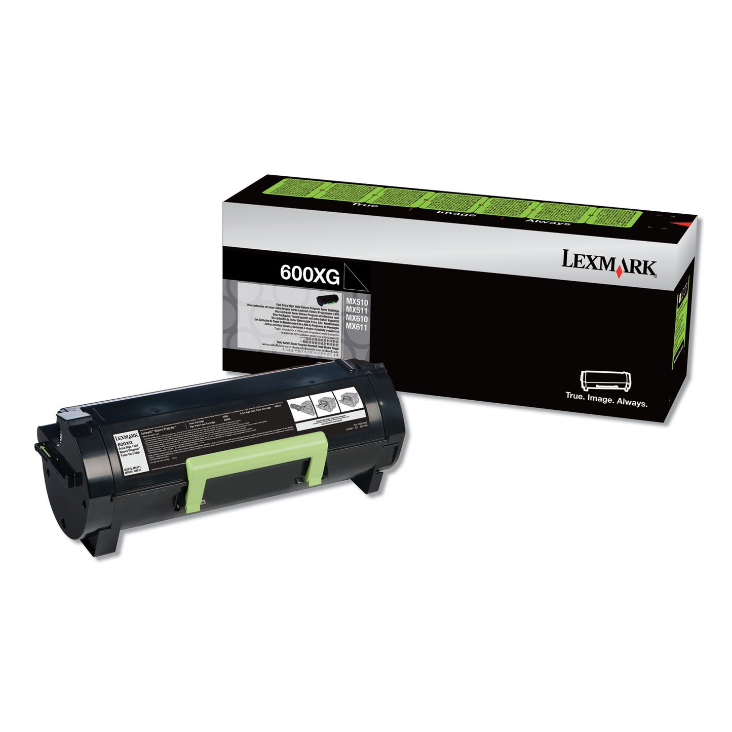 Lexmark 60F0X0G Return Program Extra High-Yield Toner, 20,000 Page-Yield, Black