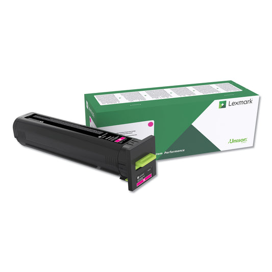 Lexmark 72K1XM0 Return Program Unison Extra High-Yield Toner, 22,000 Page-Yield, Magenta