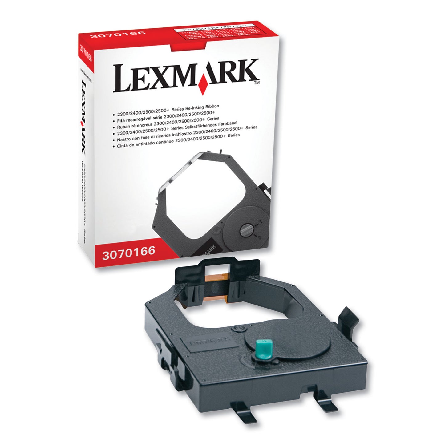Lexmark Correction Ribbon, 4,000,000 Page-Yield, Black (3070166)