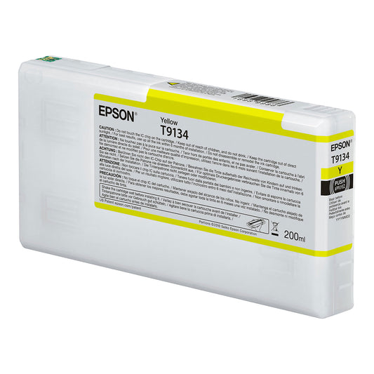 Epson T913400 (T913) UltraChrome HDX Ink, 200 mL, Yellow