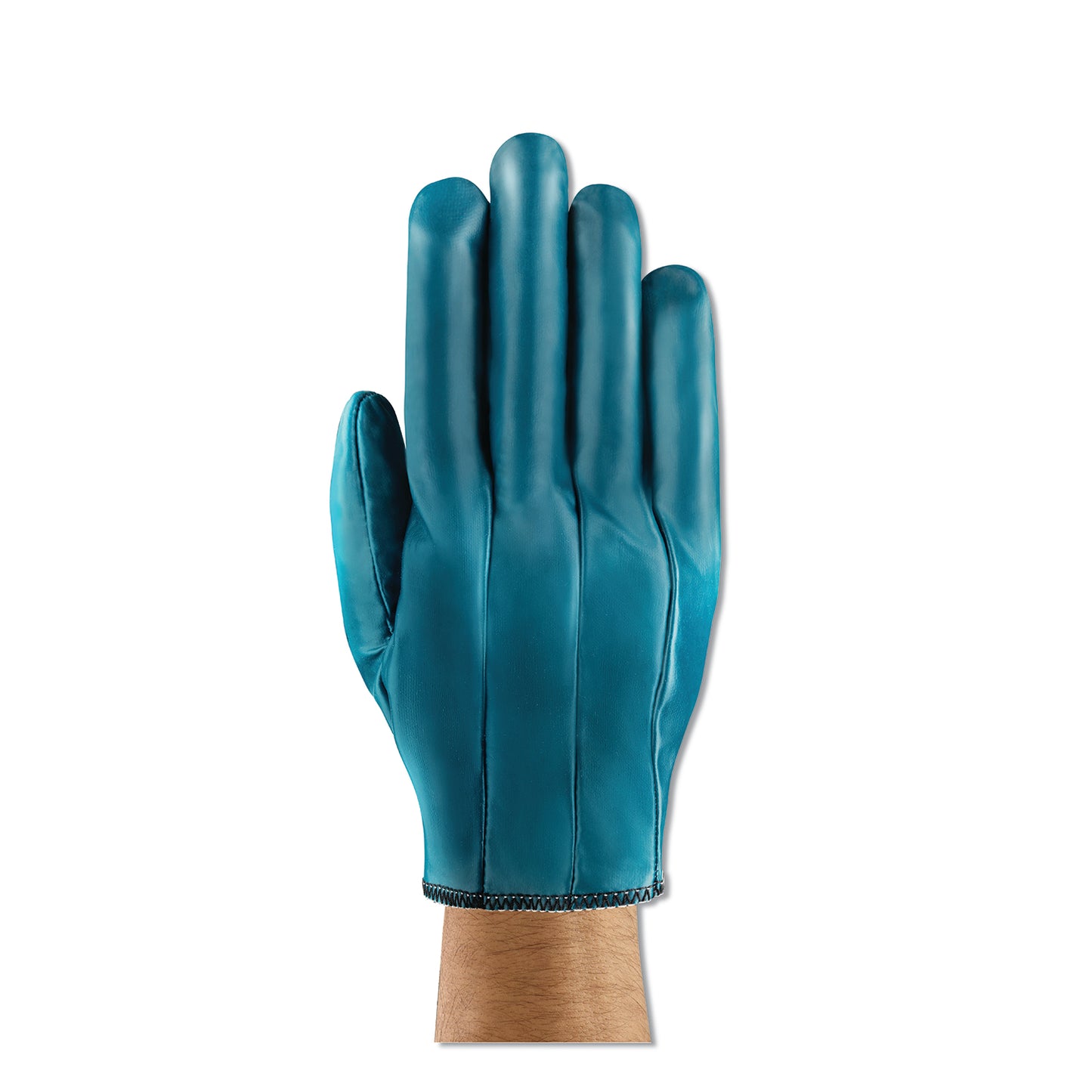 Ansell Hynit Nitrile Gloves, Blue, Size 7 1/2, Dozen (3210575)