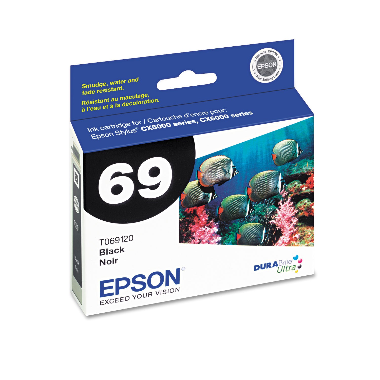 Epson T069520-S (69) DURABrite Ink, Cyan
