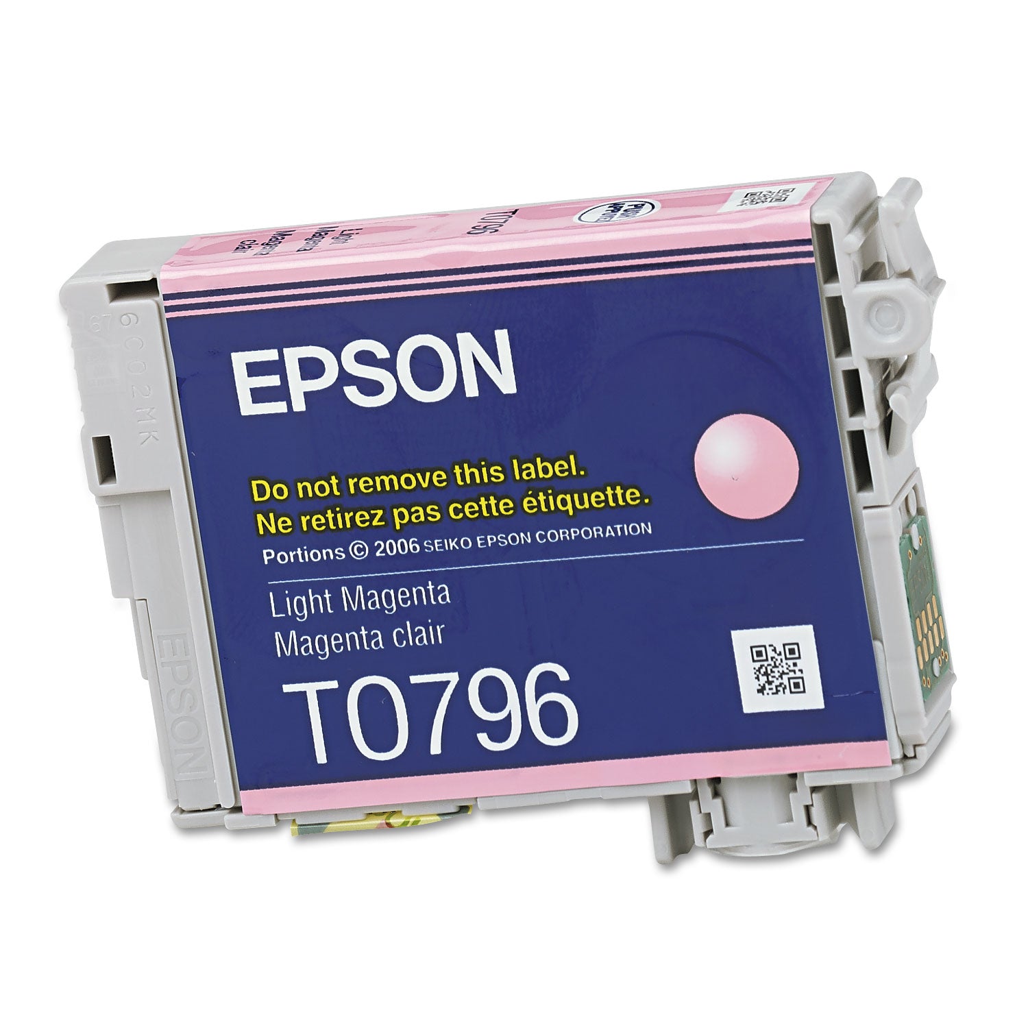 Epson T079620 (79) Claria High-Yield Ink, 810 Page-Yield, Light Magenta