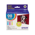 Epson T098920-S (99) Claria High-Yield Ink, 450 Page-Yield, Cyan/Light Cyan/Light Magenta/Magenta/Yellow