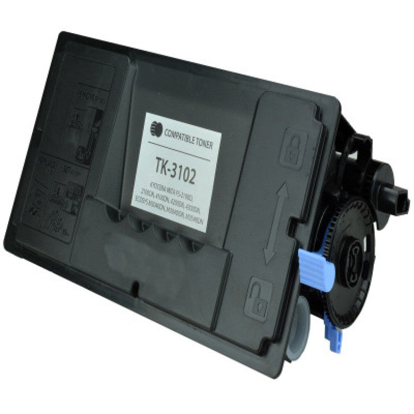 Elite TK3102 Toner, 125,000 Page-Yield, Black