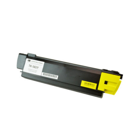 Elite TK582Y High-Yield Toner, 2,800 Page-Yield, Yellow