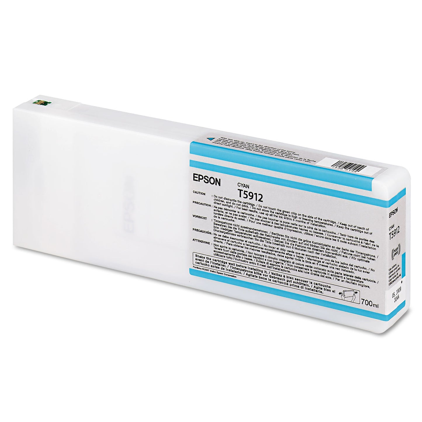 Epson T591200 (59) UltraChrome K3 Ink, Cyan