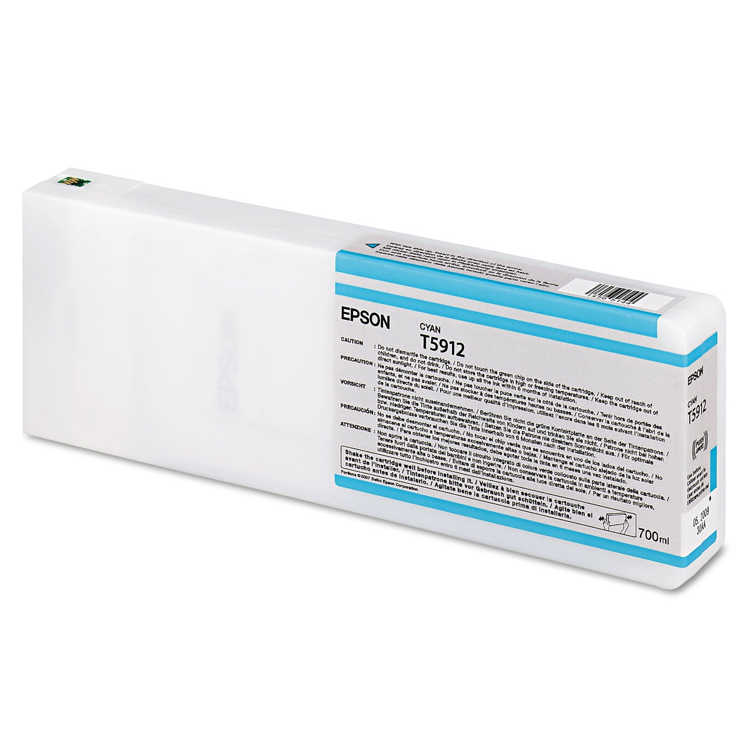 Epson T591200 (59) UltraChrome K3 Ink, Cyan