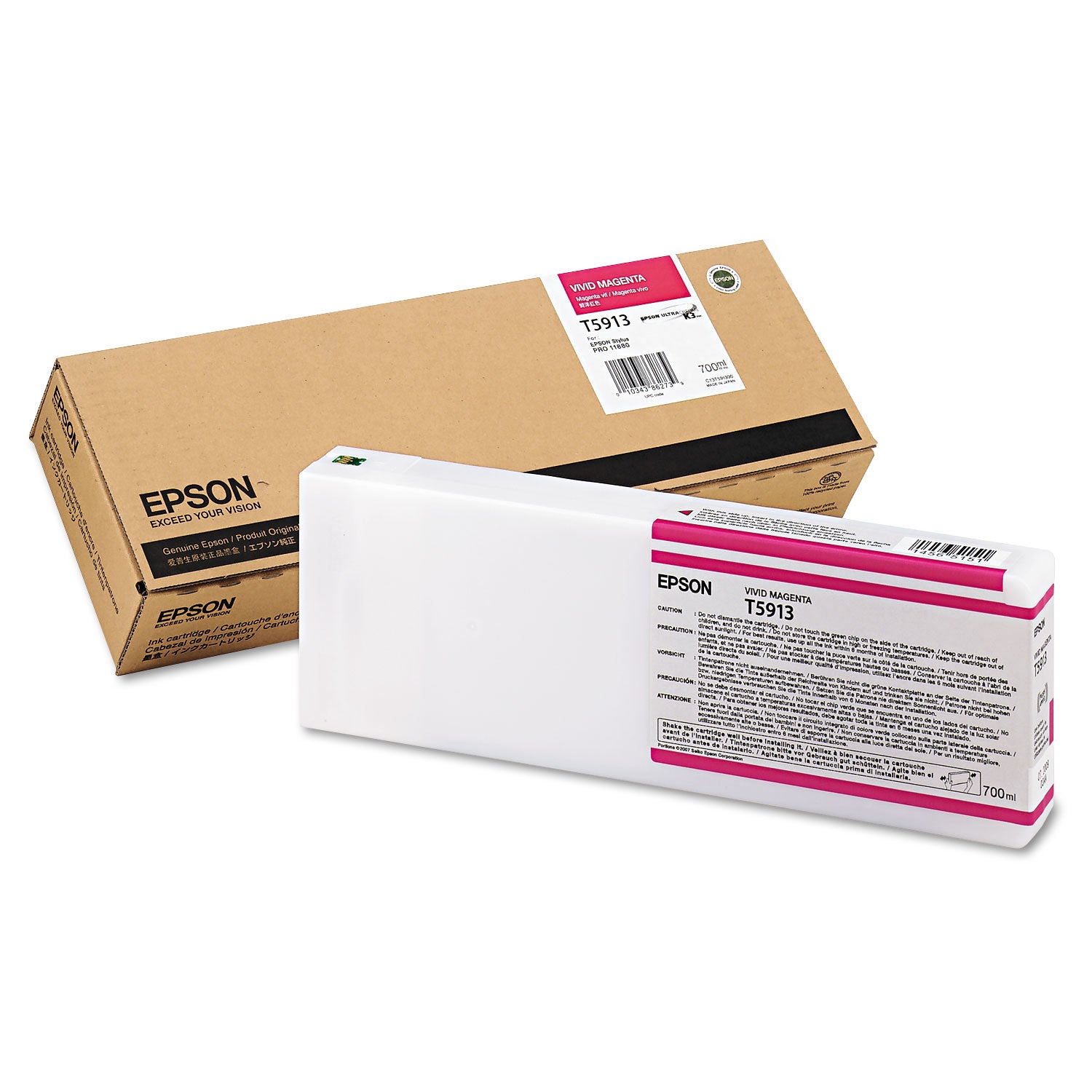 Epson T591300 (59) UltraChrome K3 Ink, Magenta